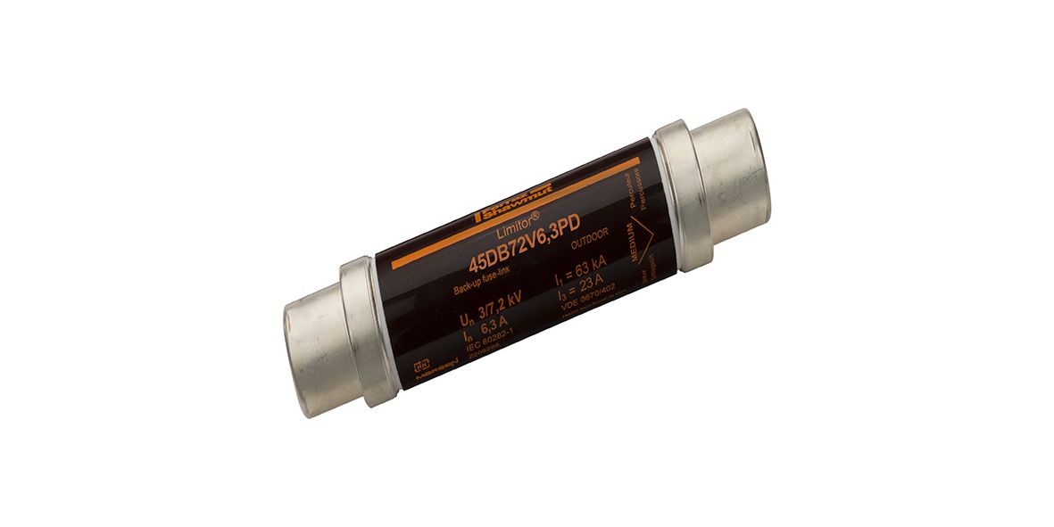 S209293 - HV fuse, DIN 43625, VDE0670 T402, 7,2kV 6,3A, 192mm, 45mm, medium striker 80N